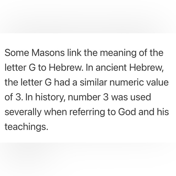Freemasonry Symbol flex-fit hat with the letter G Great meaning behind Symbols - Picture 9 of 9